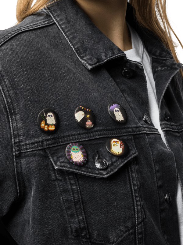 Little Ghost Pin Set #2 product image (4)