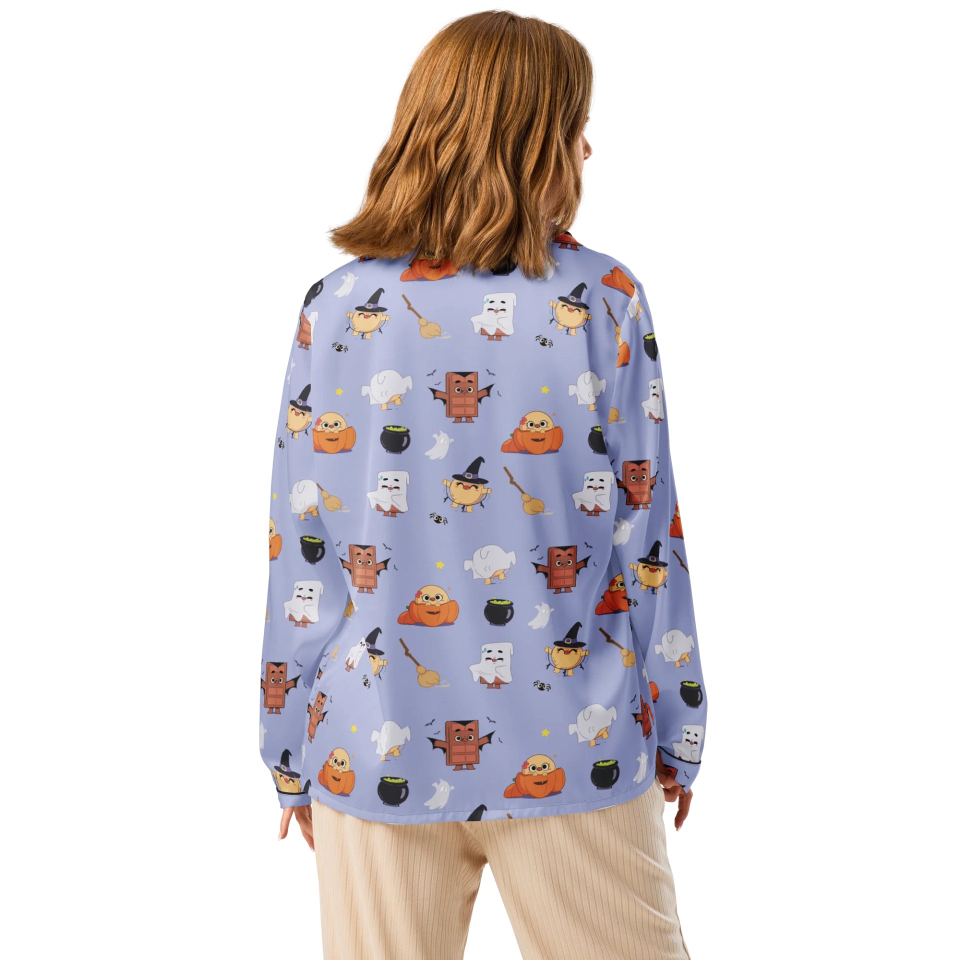 Let’s Get Spooky |Halloween Women's Pajama Top product image (2)