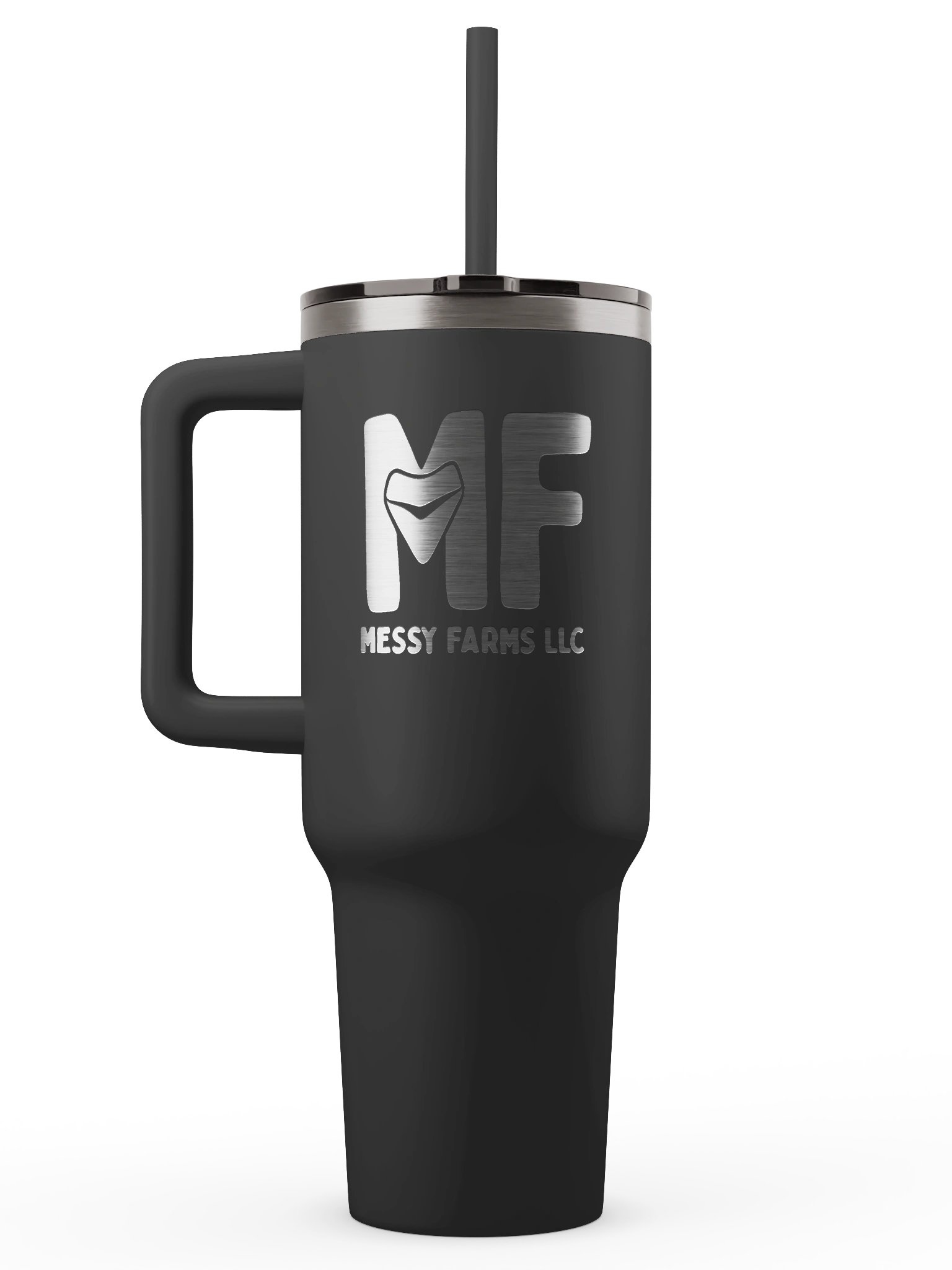 Messy Farms Logo 40oz Travel Tumbler product image (4)