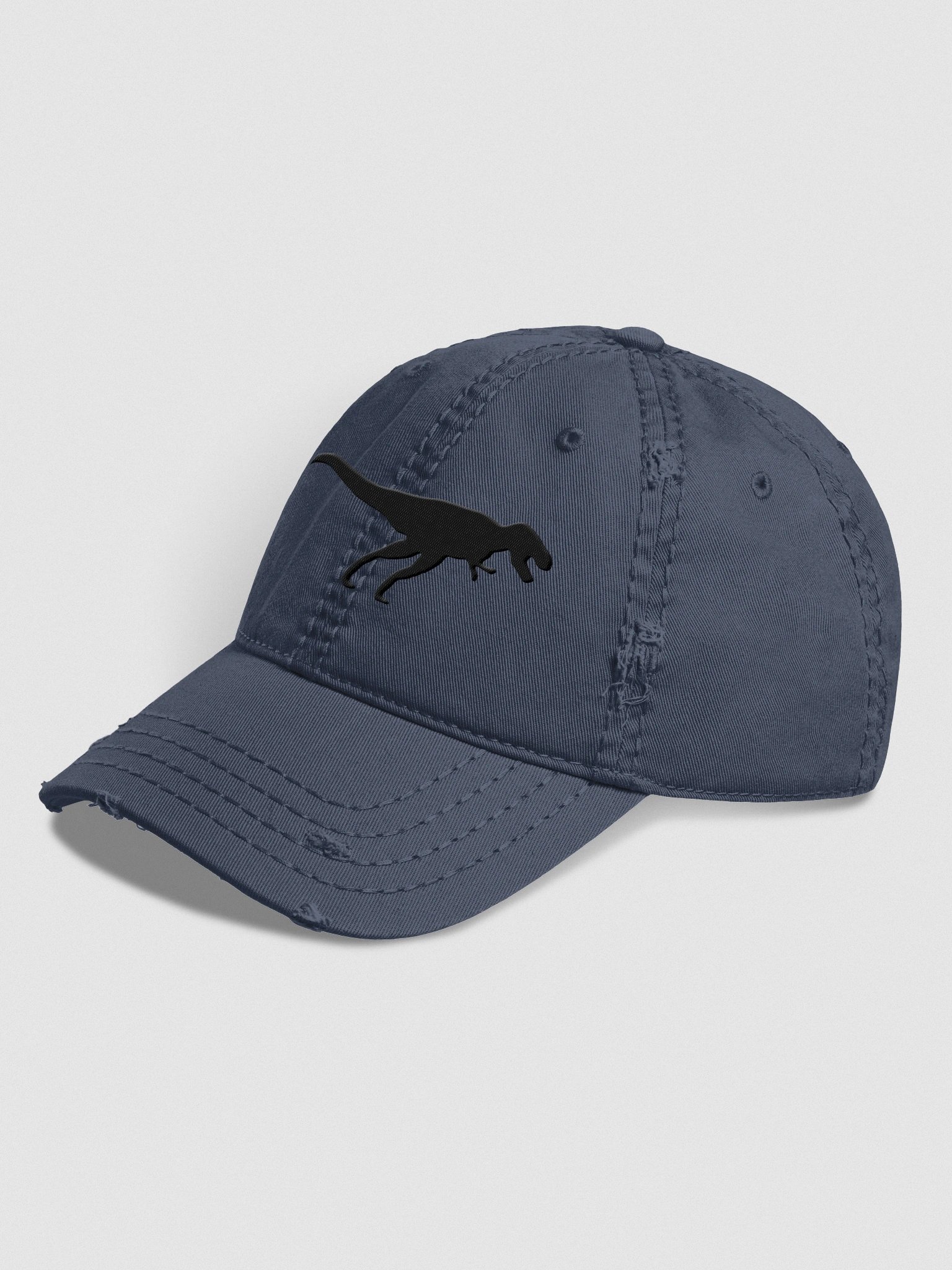 T-Rex Silhouette Distressed Cap product image (5)