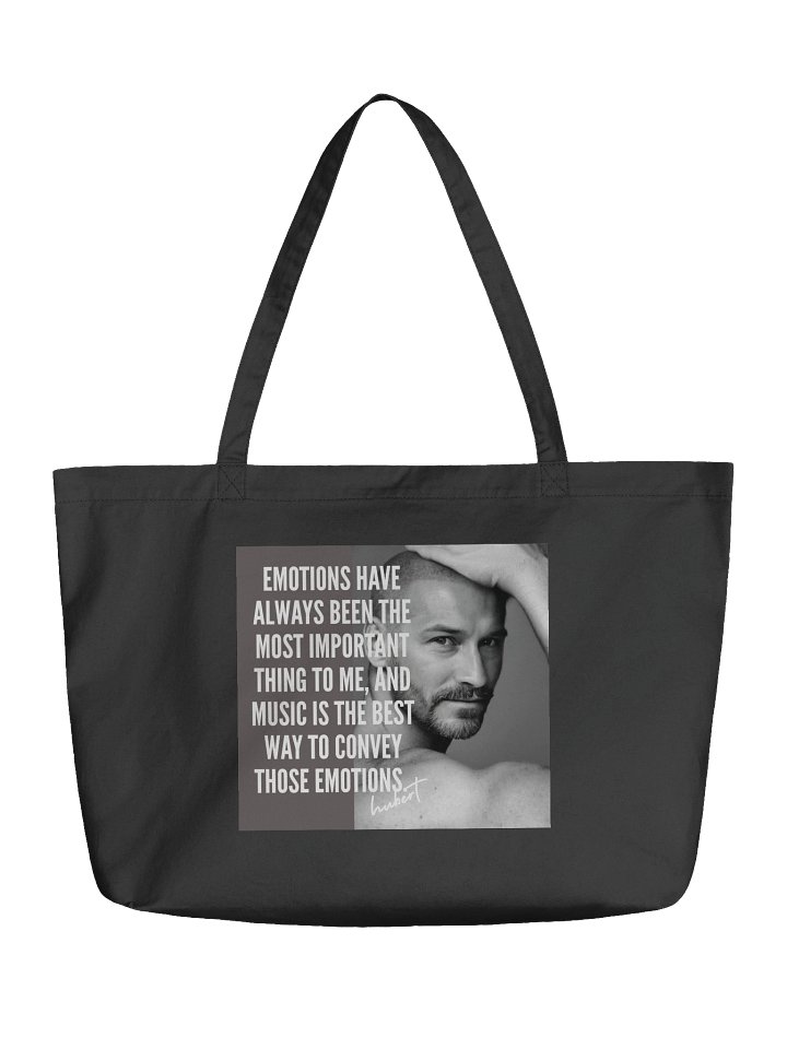 Hubert Bisto Fan Shopping Bag Black product image (1)