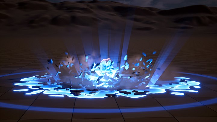 Ground Break Effect Trailer in UE5: Create Stunning Shockwaves and Light Rays! product image (1)