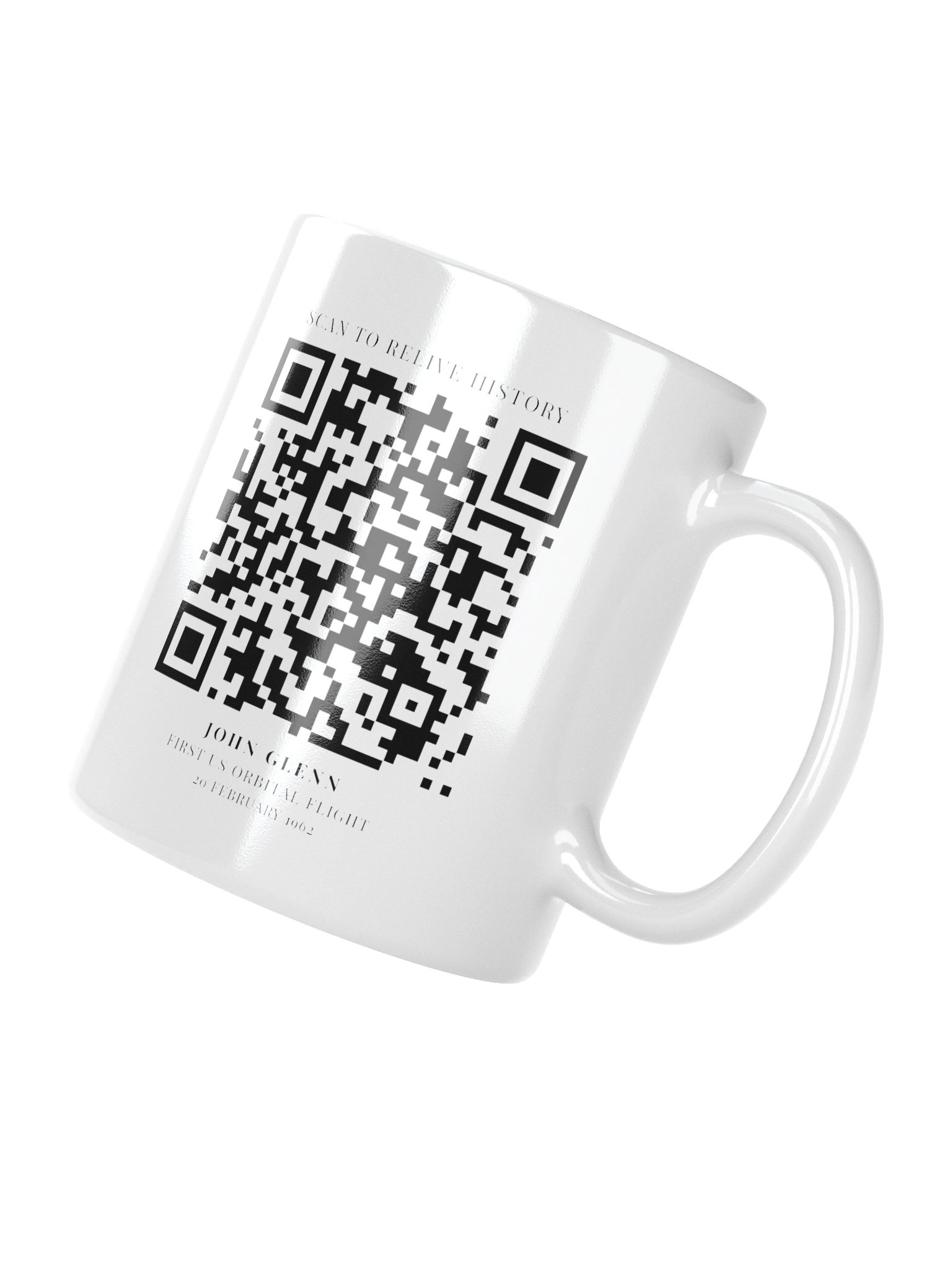 John Glenn First US Orbital Fight Mug product image (11)