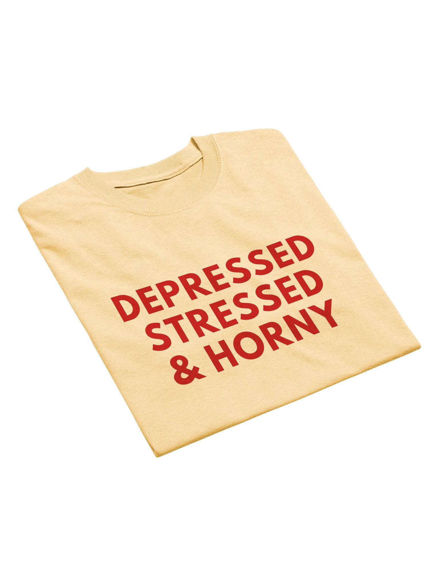 Depressed Stressed & Horny T-Shirt product image (6)