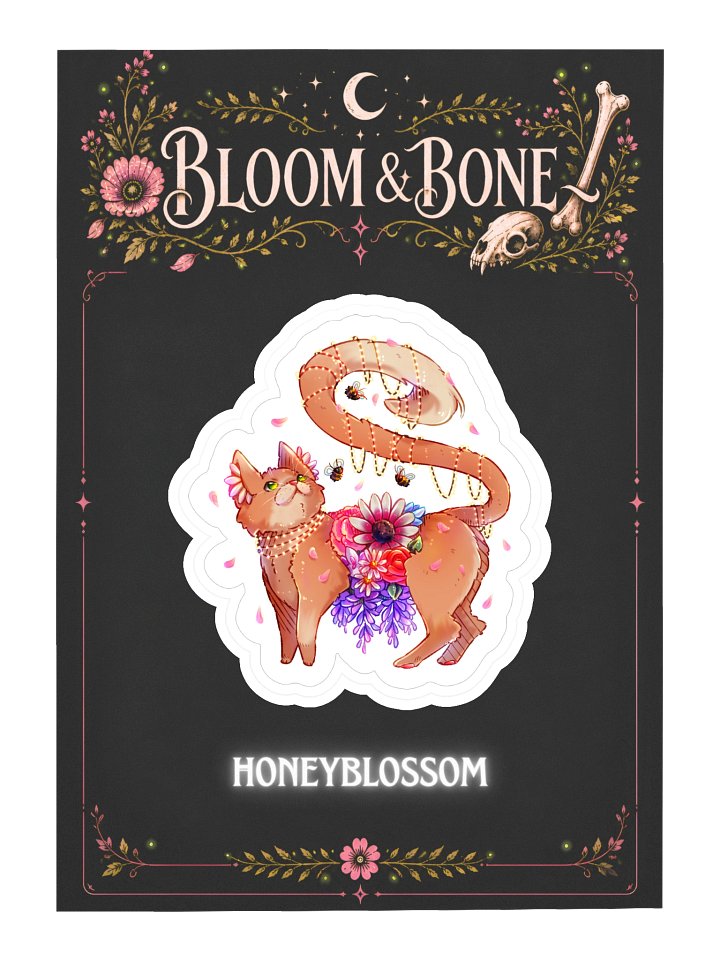 Bloom & Bone | HoneyBlossom Sticker product image (1)