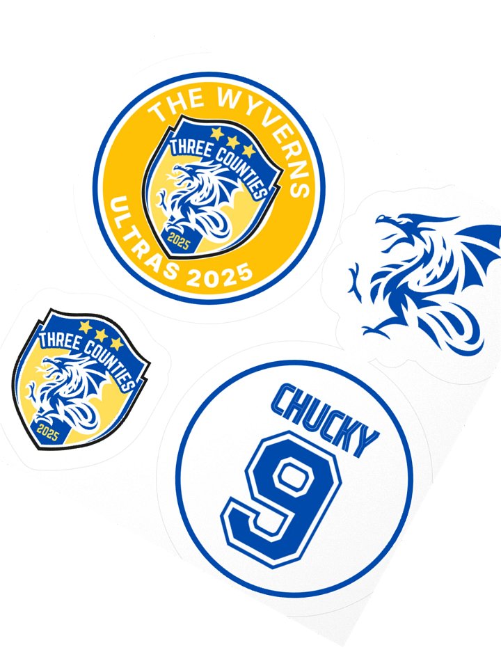 Three Counties Ultras Stickers product image (4)