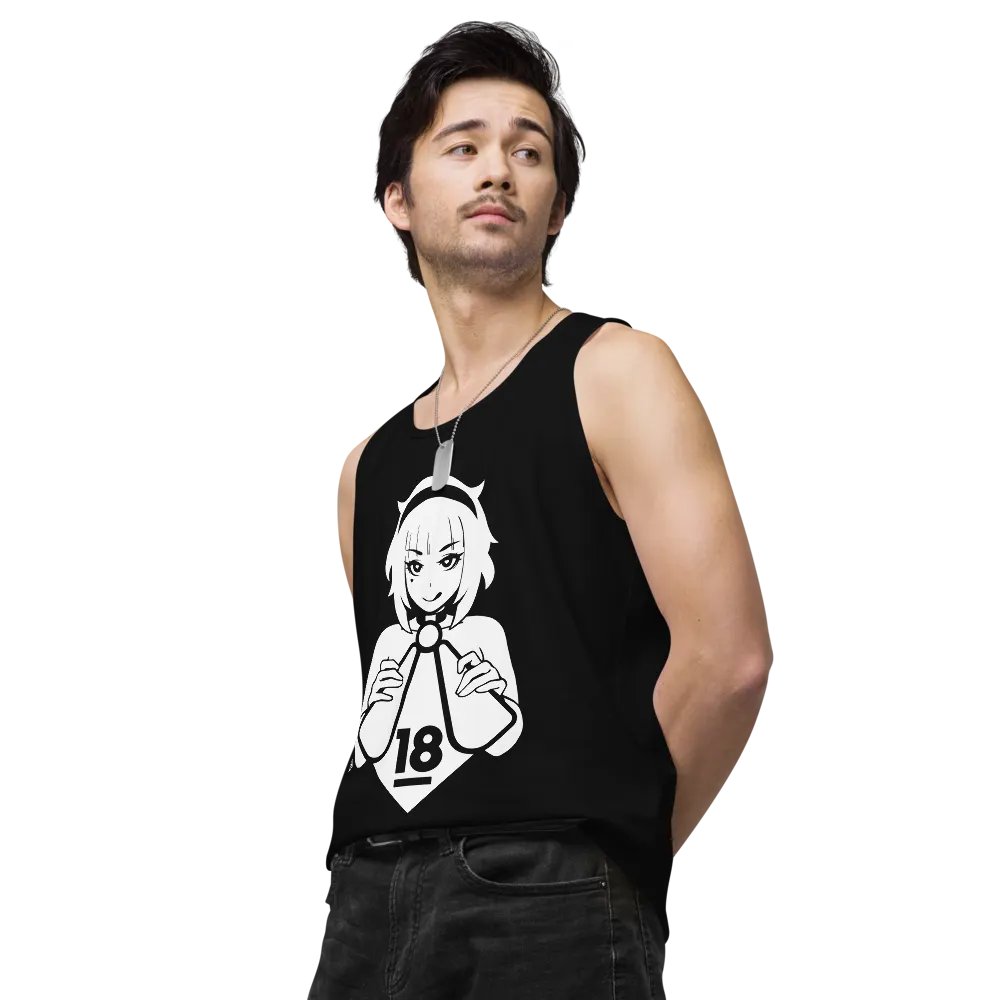 R18 - TANKTOP - BLACK/PINK product image (6)