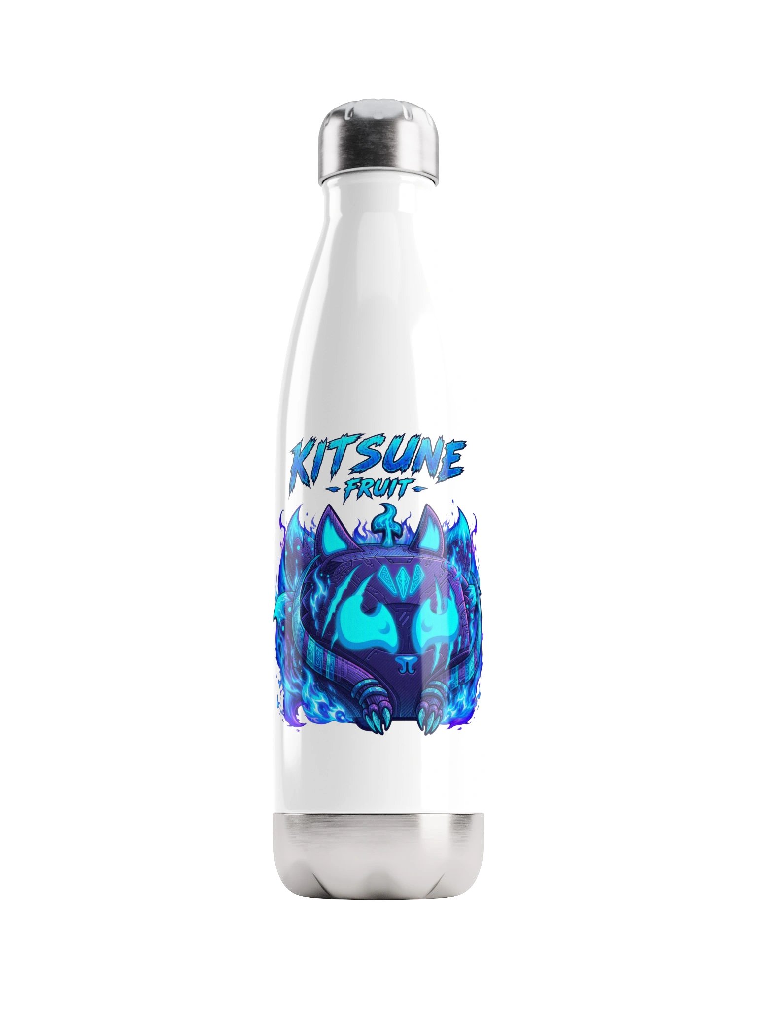 Kitsune Fruit Blox Fruits Gamer Stainless Steel Water Bottle Gift For Kids product image (2)