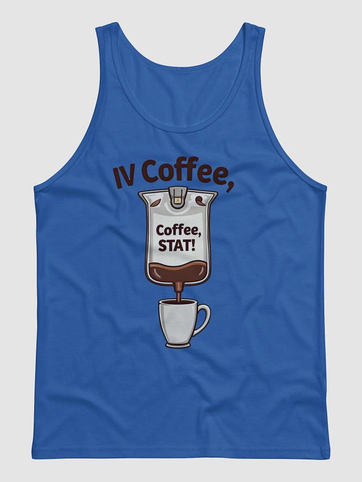 IV Coffee Humor Tank product image (3)