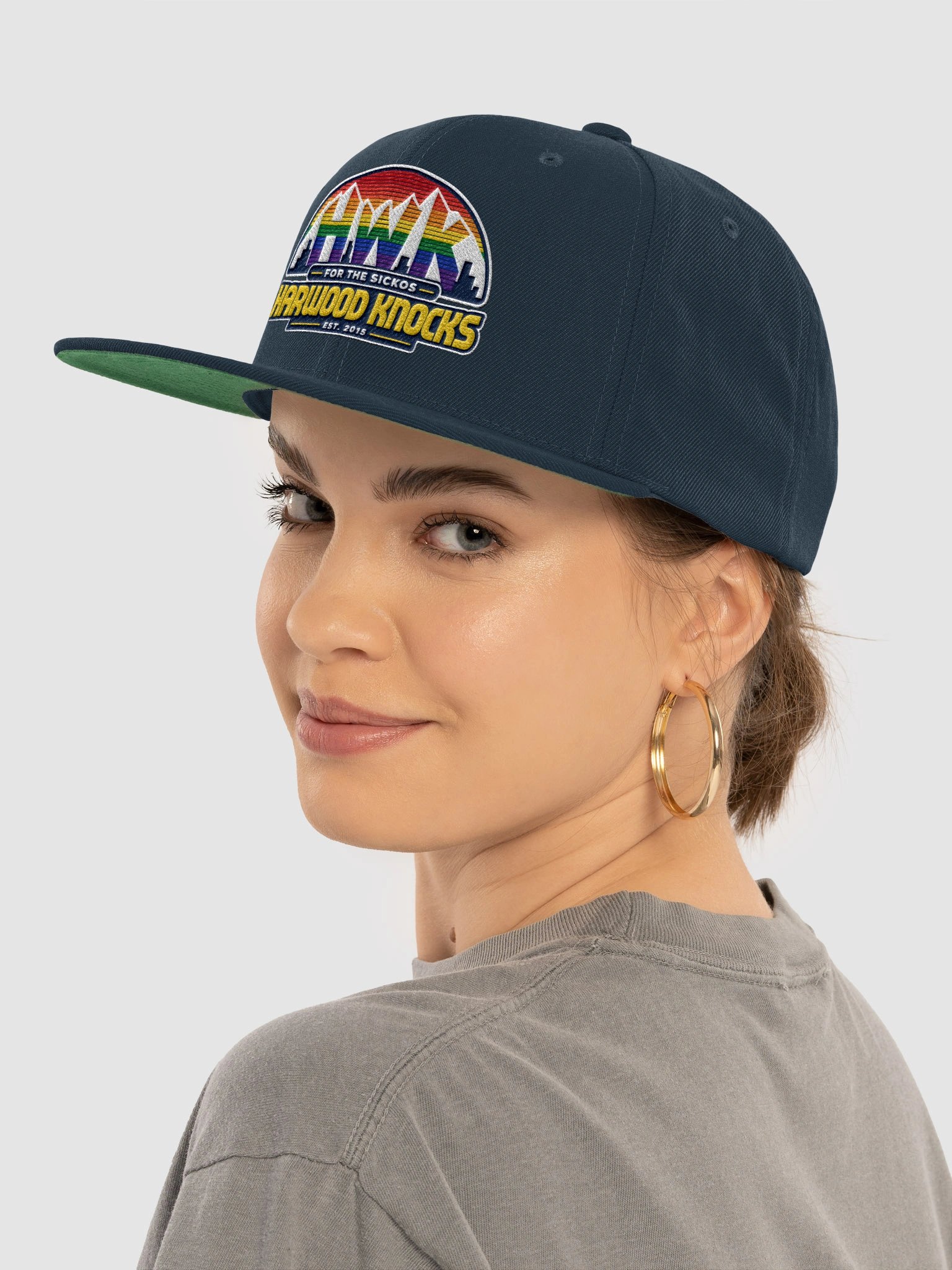 Mile High Rainbow Snapback product image (5)