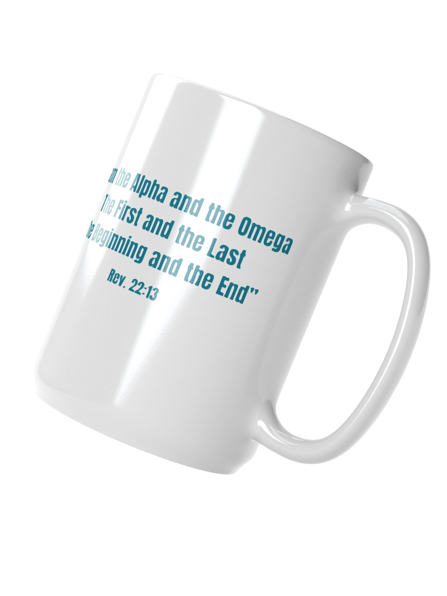 Alpha and Omega Quote Mug product image (3)