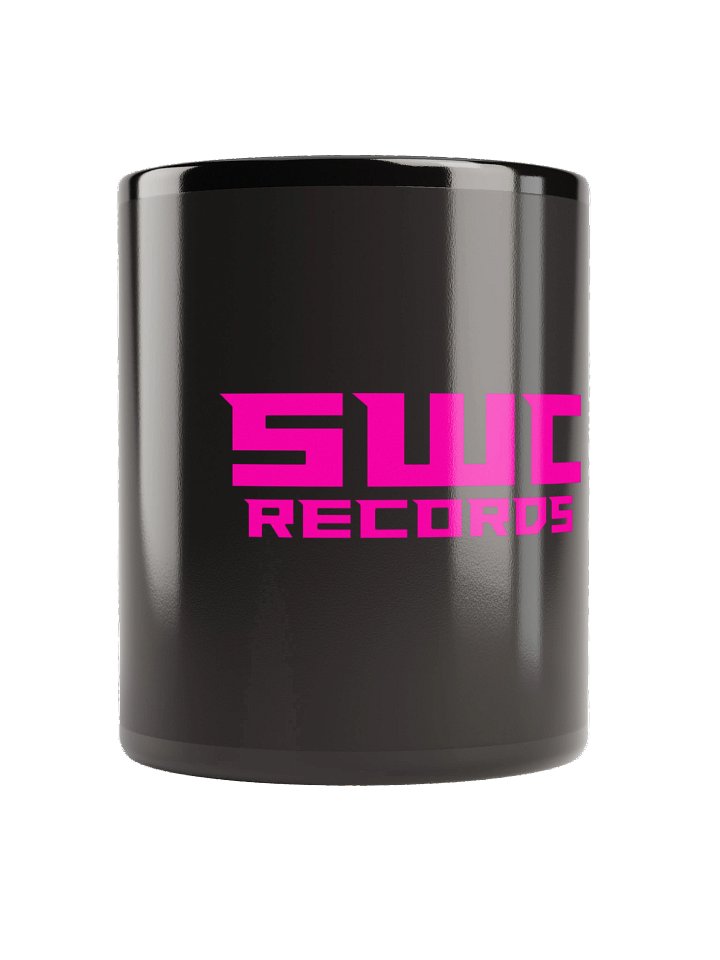 SWC Records Magenta | Black Glossy Mug product image (2)