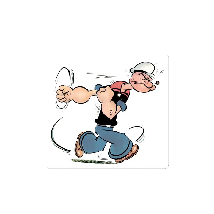 "Popeye" Die-Cut Magnets product image (2)
