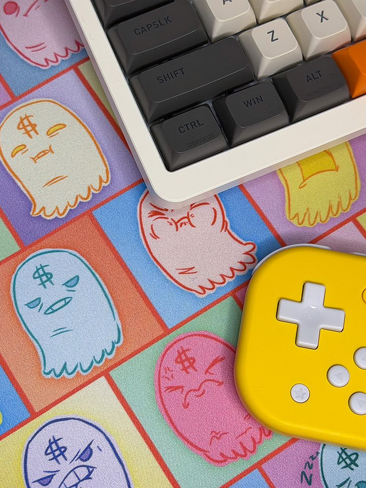 Money Ghost Desk Mat product image (2)