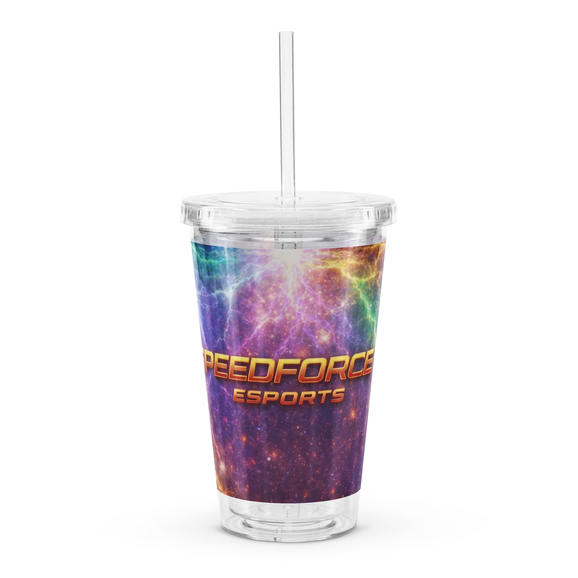 SPEEDFORCE CLEAR CUP & STRAW product image (1)