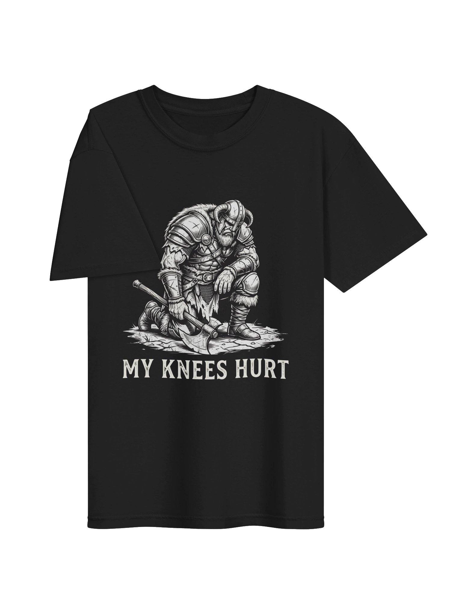 My Knees Hurt Viking T-Shirt | Comfort Colors product image (4)