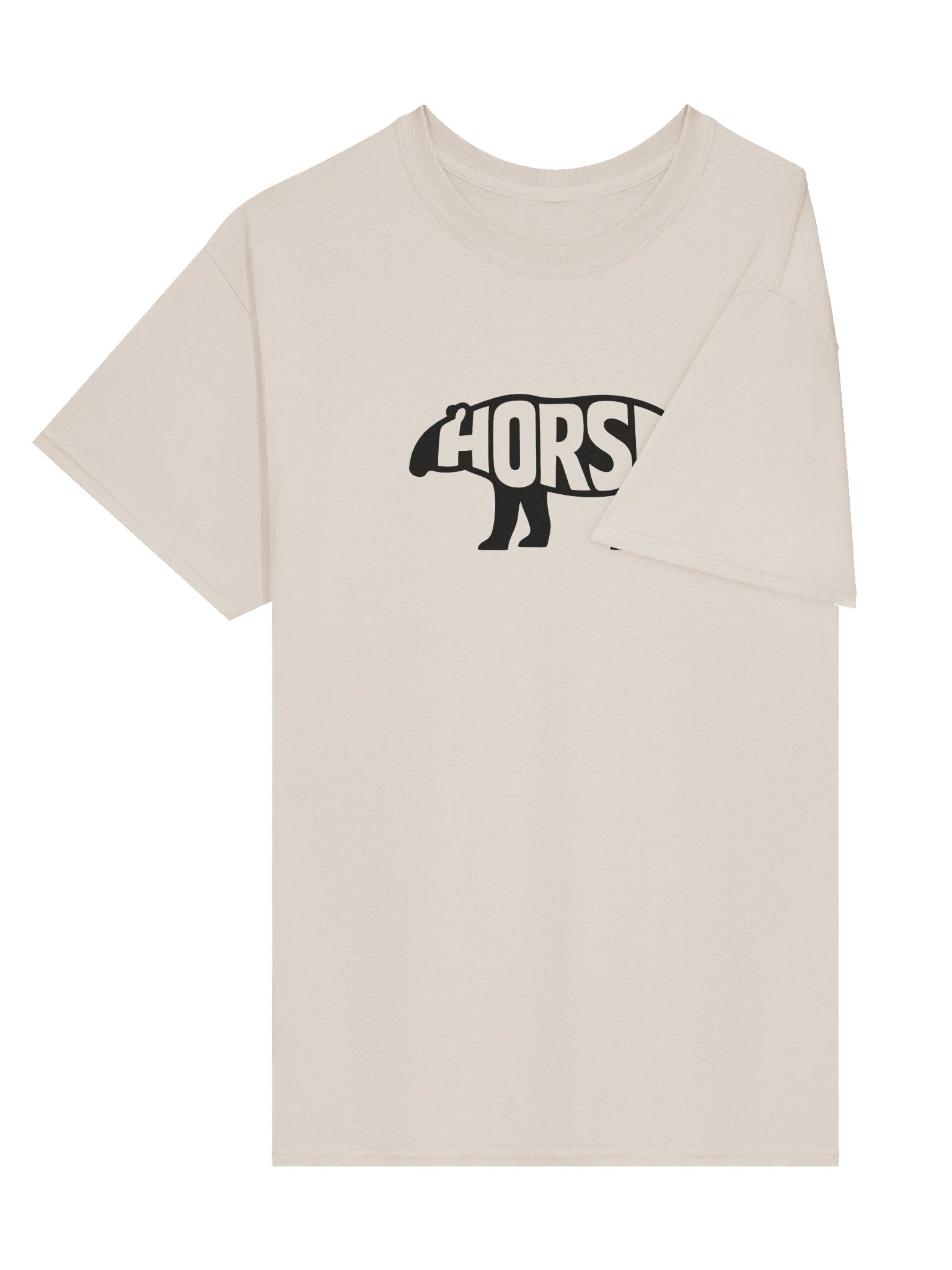 Black Tapir Unisex Horse Tee Multiple Colors available product image (3)