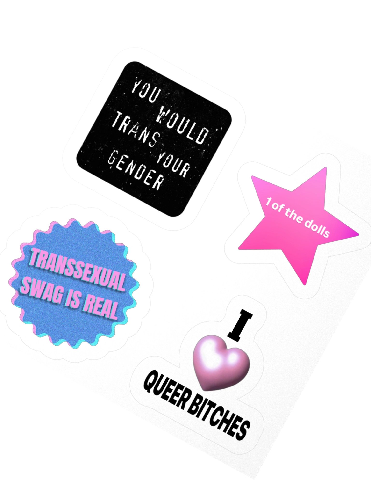1ofthedolls Sticker Quad product image (5)