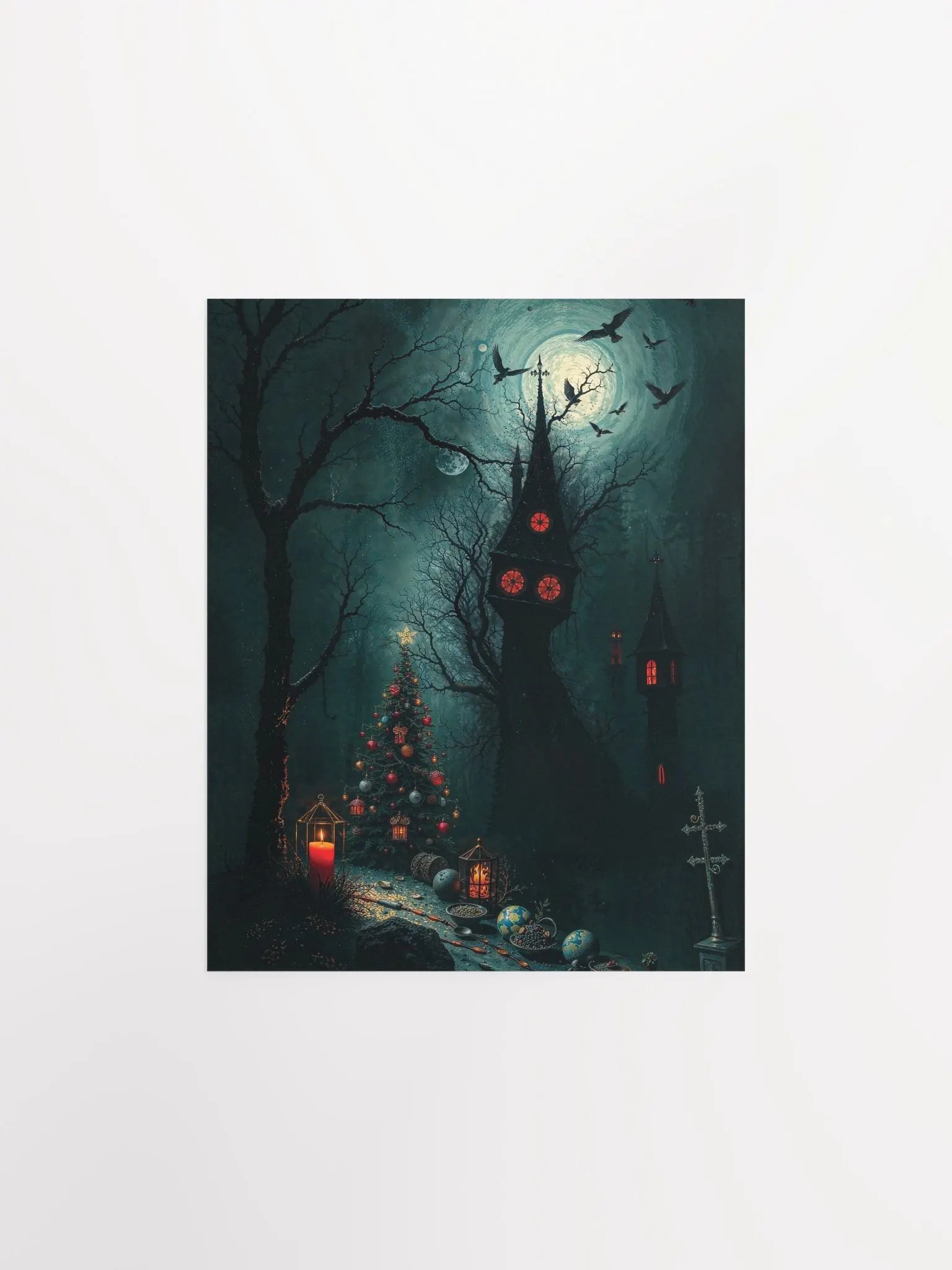 Gothic Christmas Night Poster product image (3)