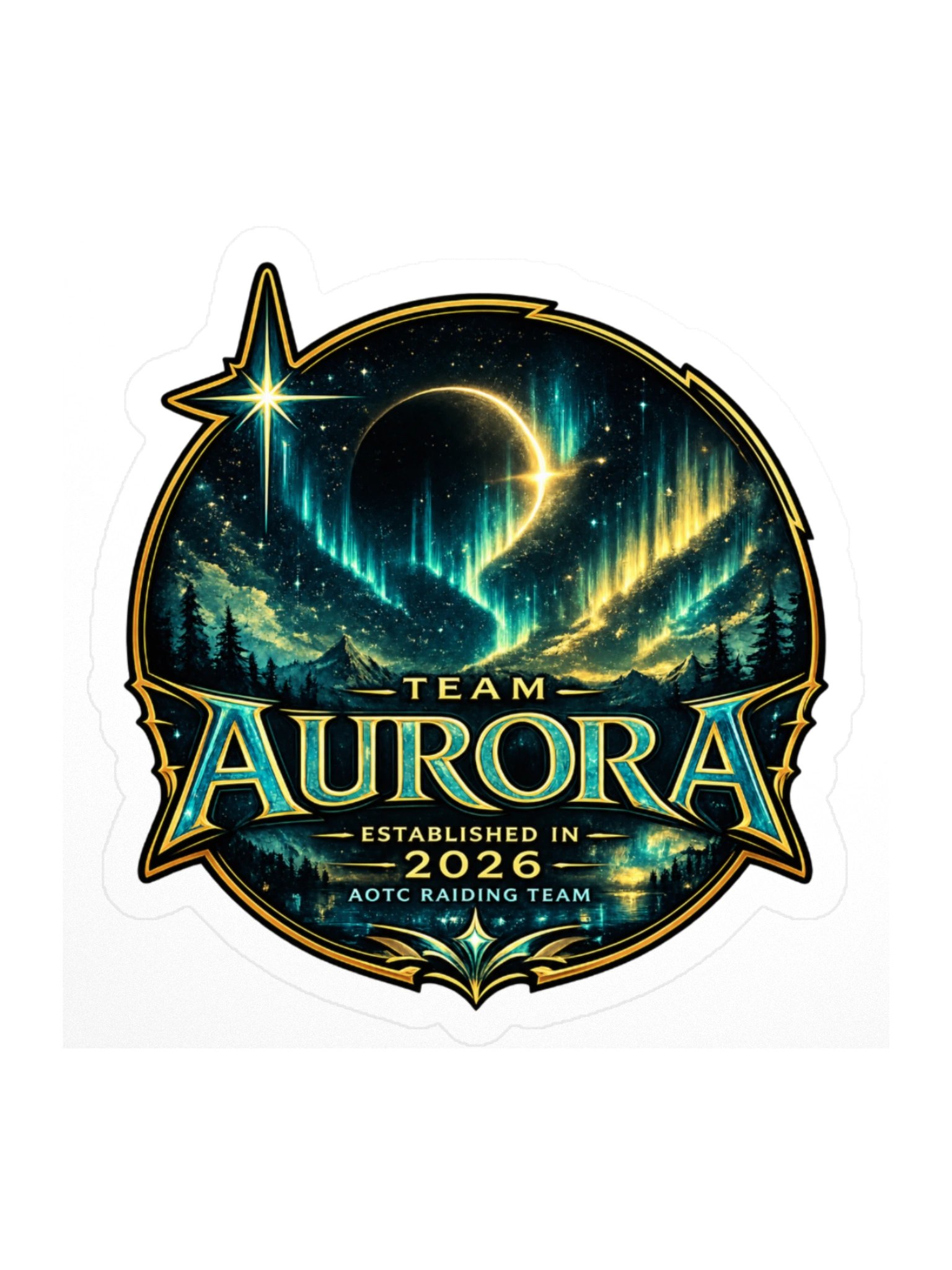 Aurora Team Sticker product image (1)