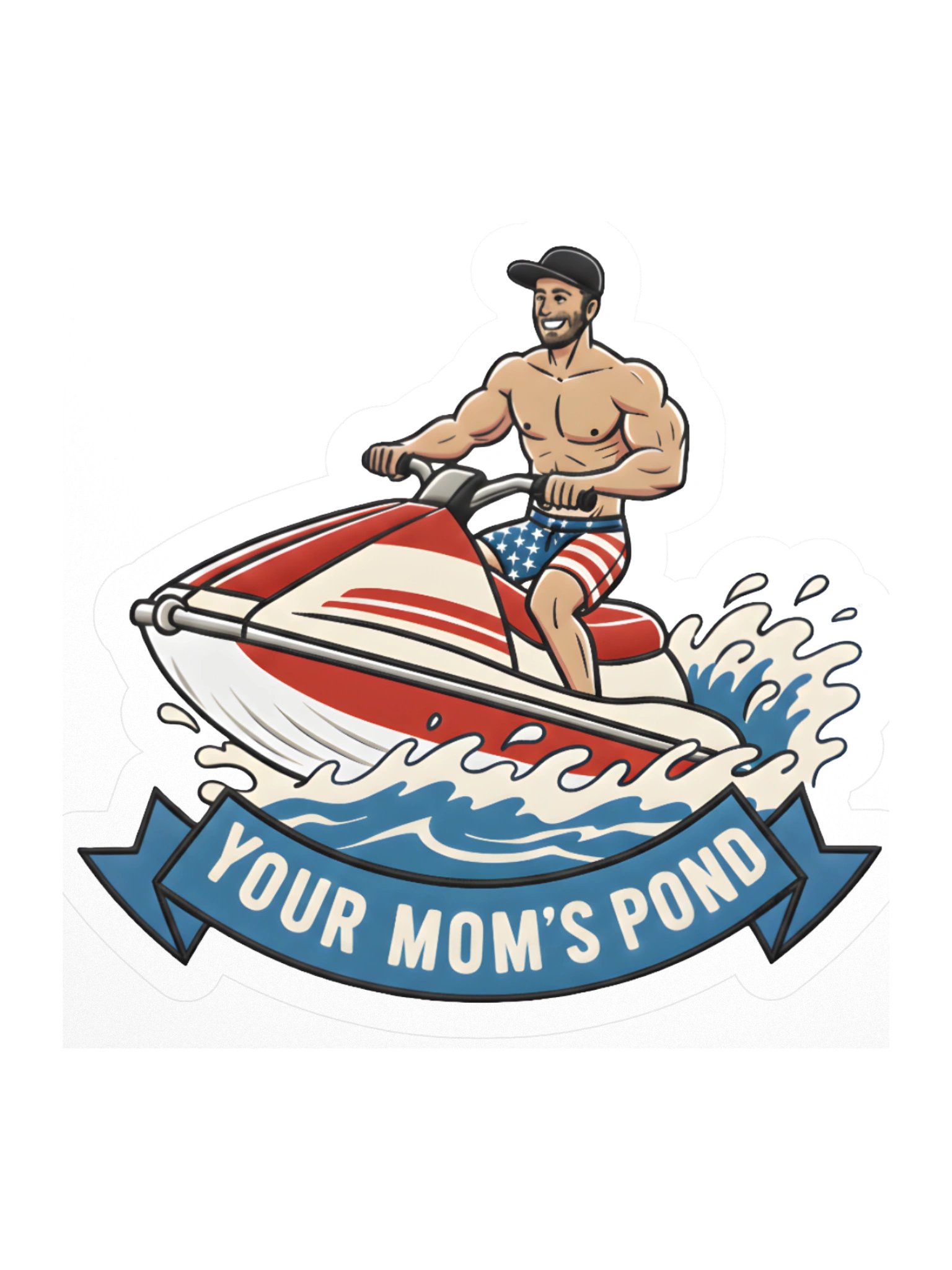 Your Moms Favorite Sticker product image (1)