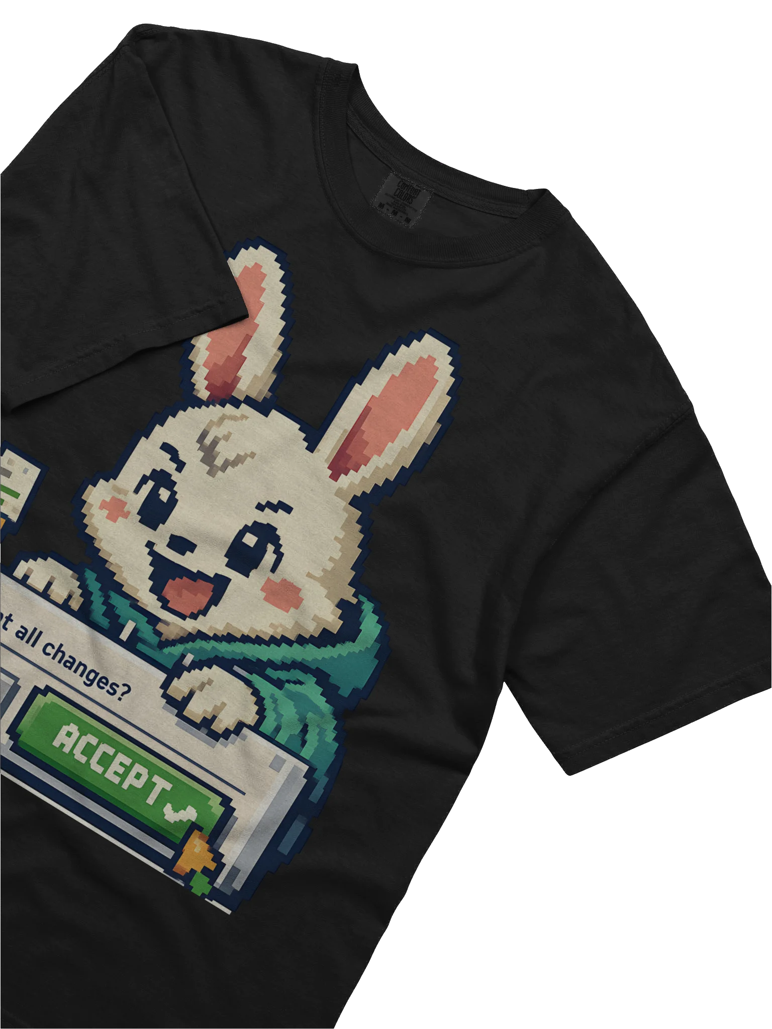 Accept All Rabbit T-Shirt product image (5)