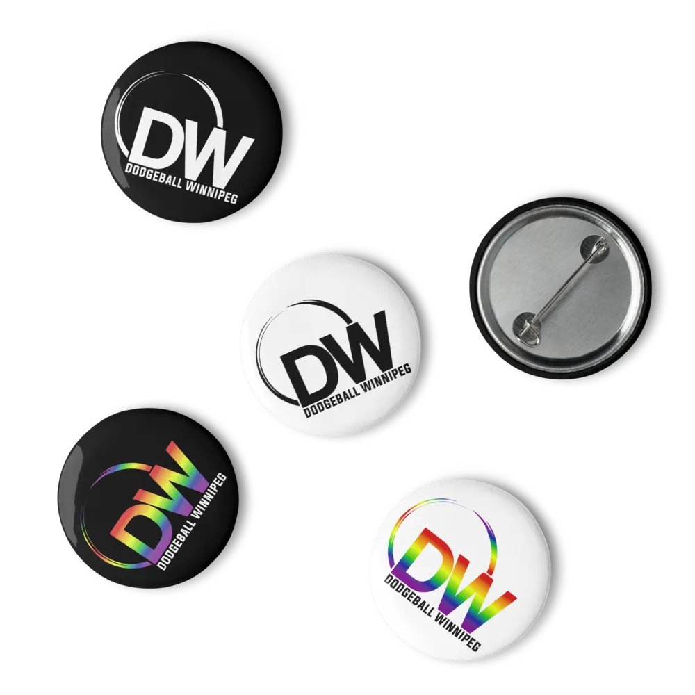 Dodgeball Winnipeg Pin Button Set product image (15)