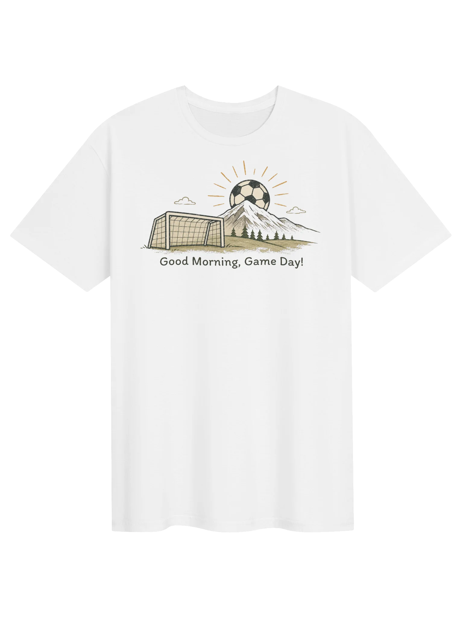 God Morning Game Day Soccer Tee product image (1)