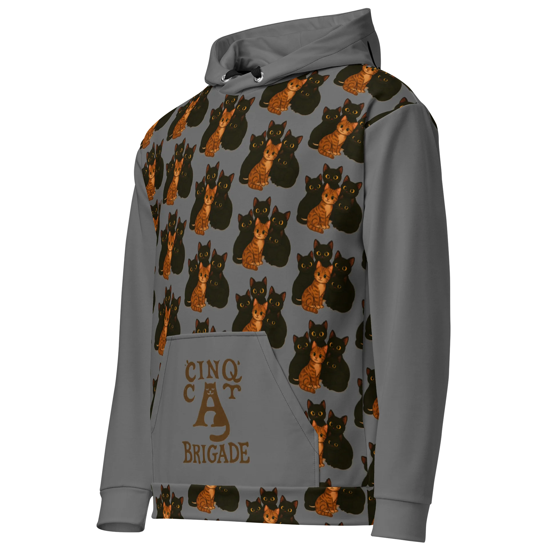 cat brigade Recycled Hoodie product image (2)