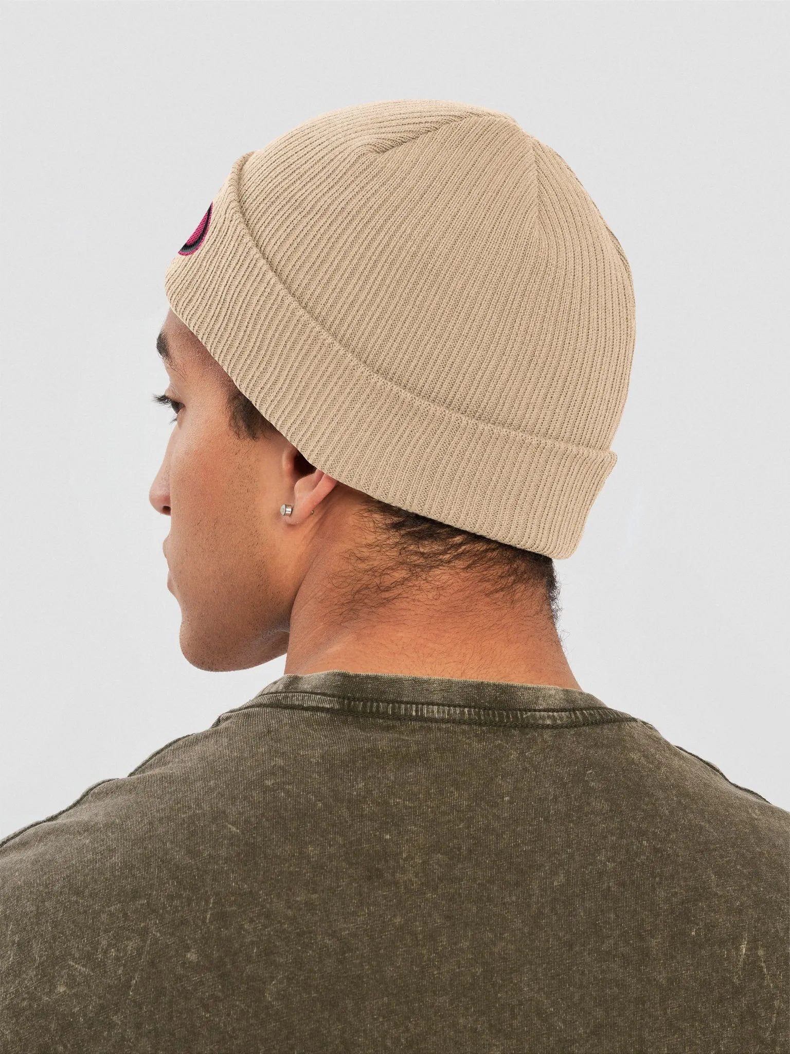 Pink Embroidered GGOP Beanie product image (17)