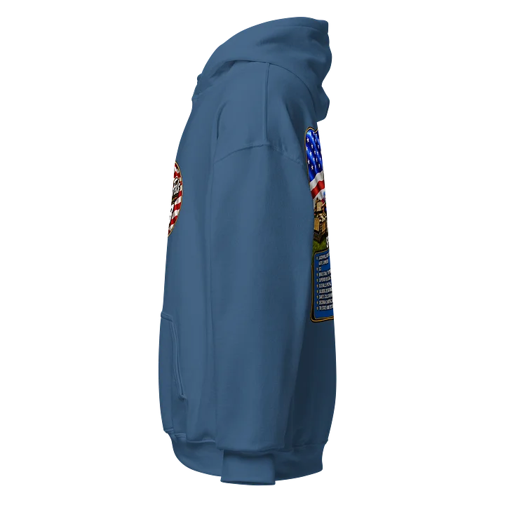 Adult - Gildan Classic Hoodie 18500 - Indigo Blue product image (2)