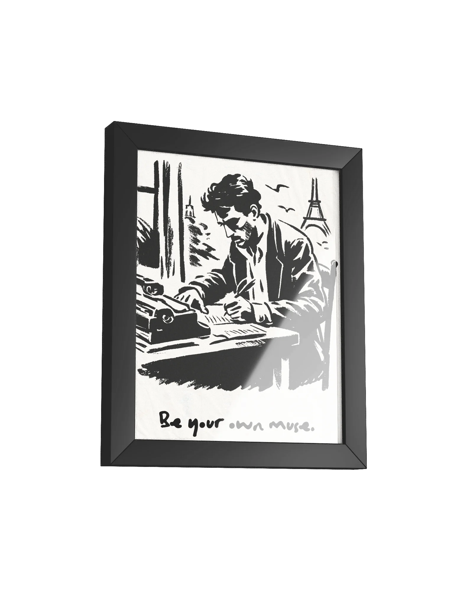 Be Your Own Muse Framed Paris Poster product image (7)