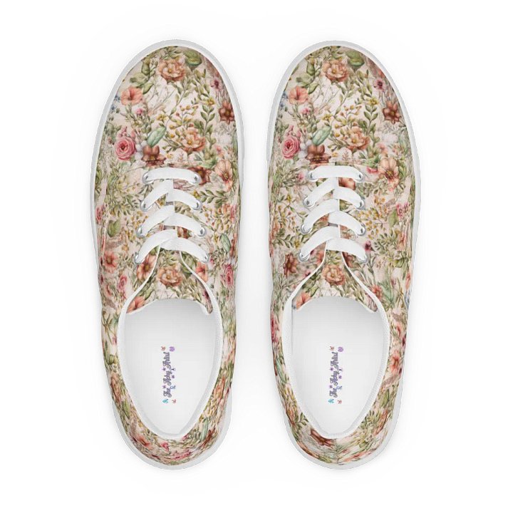 Blossom Breeze Lace-Up Canvas Shoes product image (2)