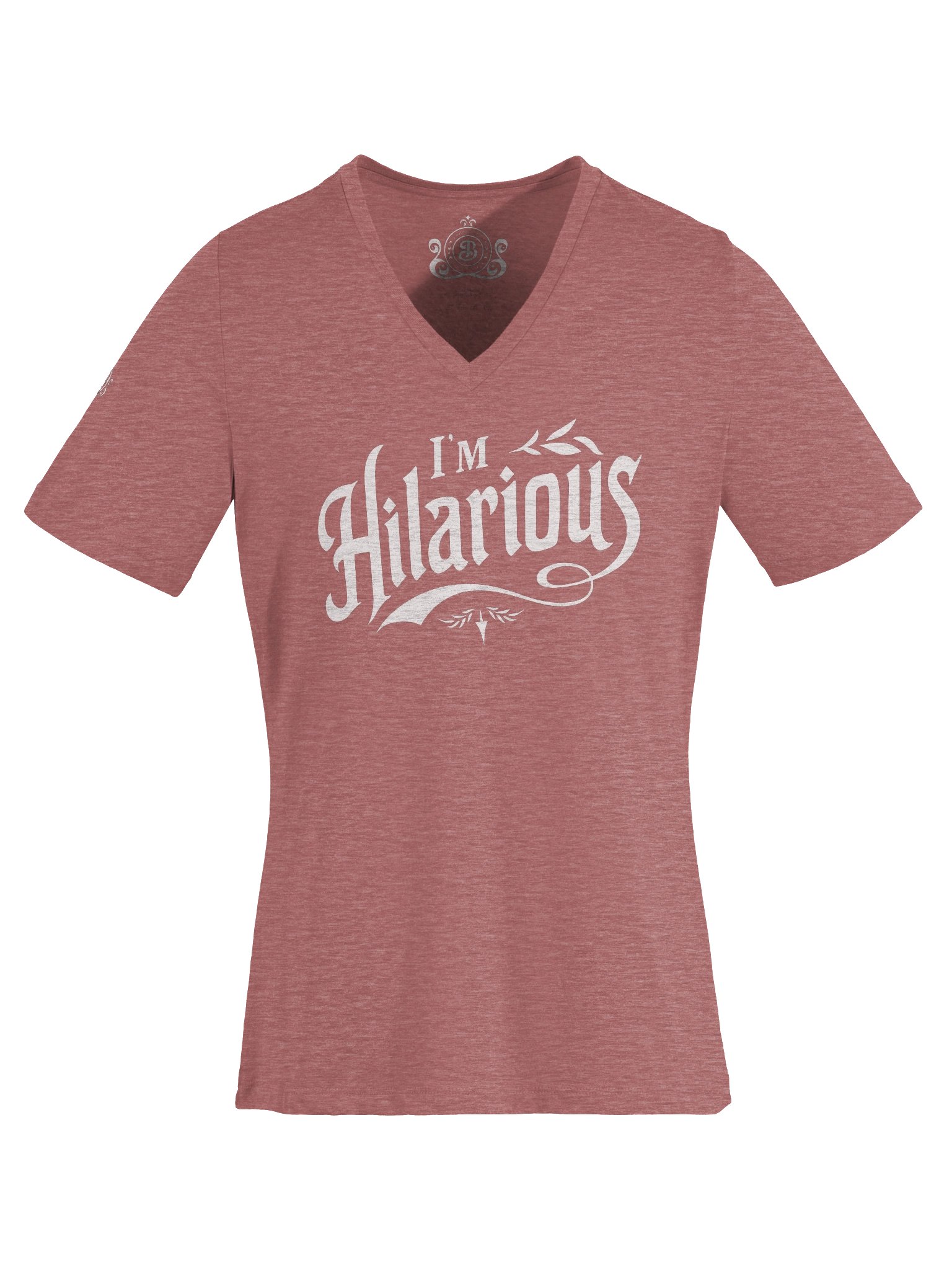 I'm Hilarious v-neck tee product image (23)
