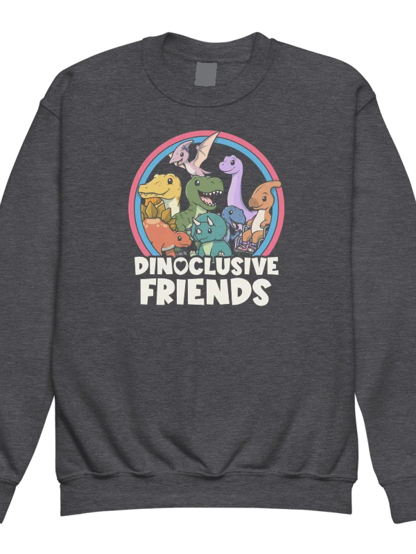 Dinoclusive Friends - Youth Crew Neck product image (1)