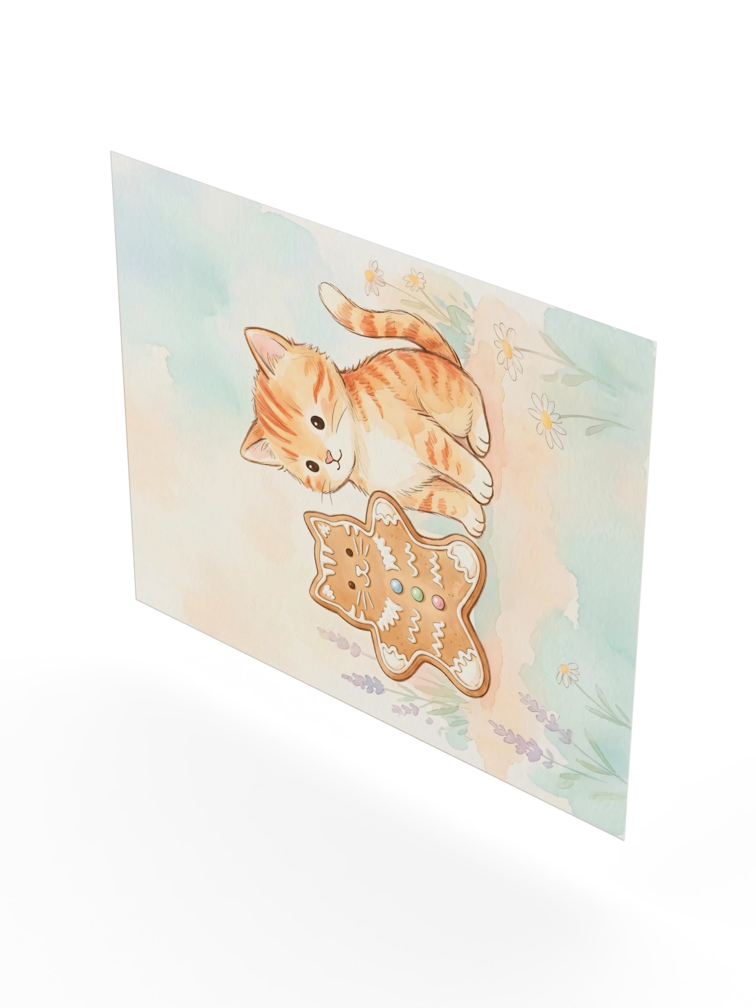 Gingerbread Kitten Poster product image (22)