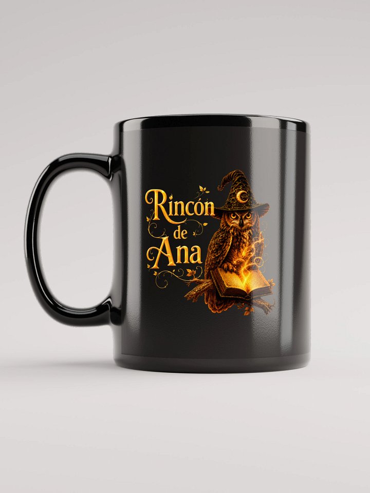 Taza Negra Brillante — Rincón de Ana product image (1)