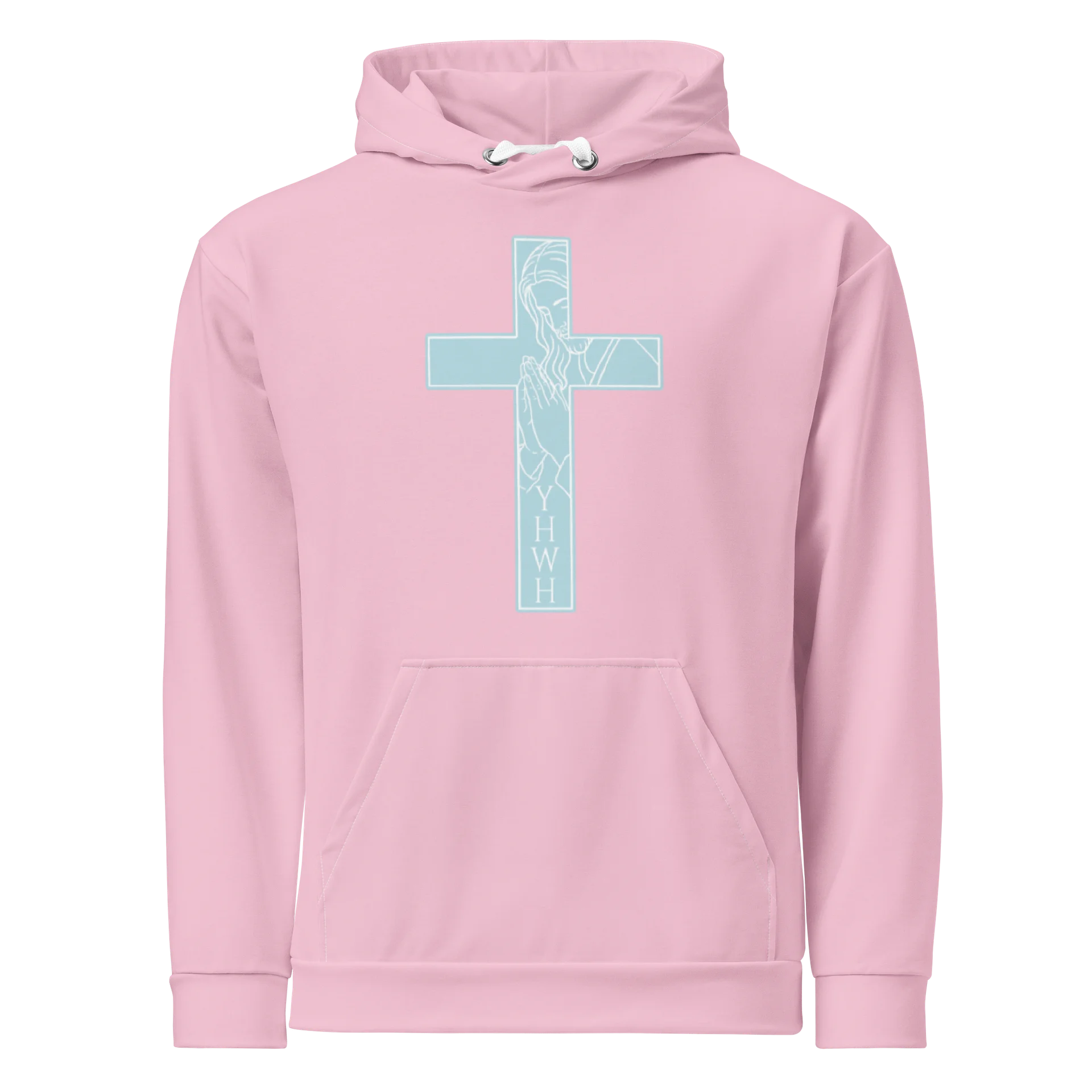 YHWH Unisex Pink Sweater product image (1)