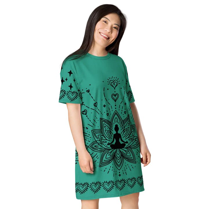 Seagreen Lotus Dress product image (1)