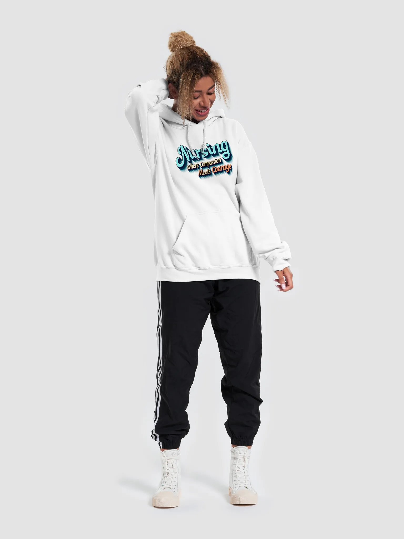 Nursing, courage, Compassion Hoodie product image (51)