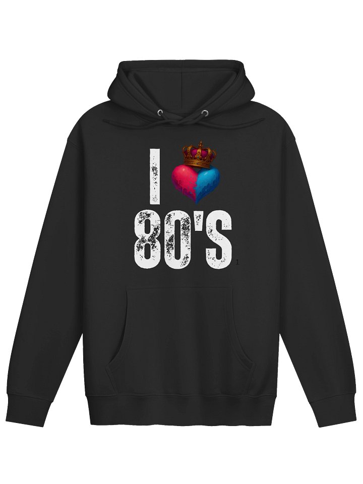 I Love 80s Hoodie - Central Design product image (3)