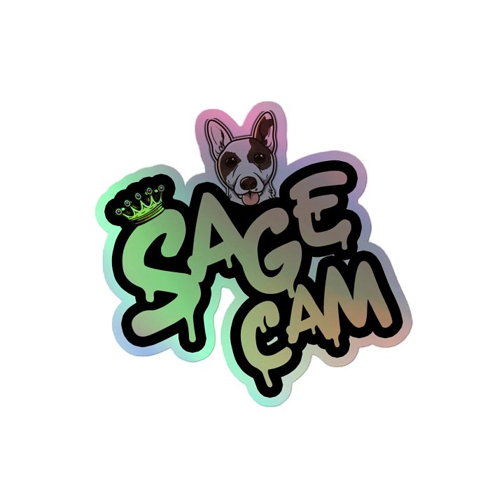 Sage Cam Holographic Sticker product image (2)