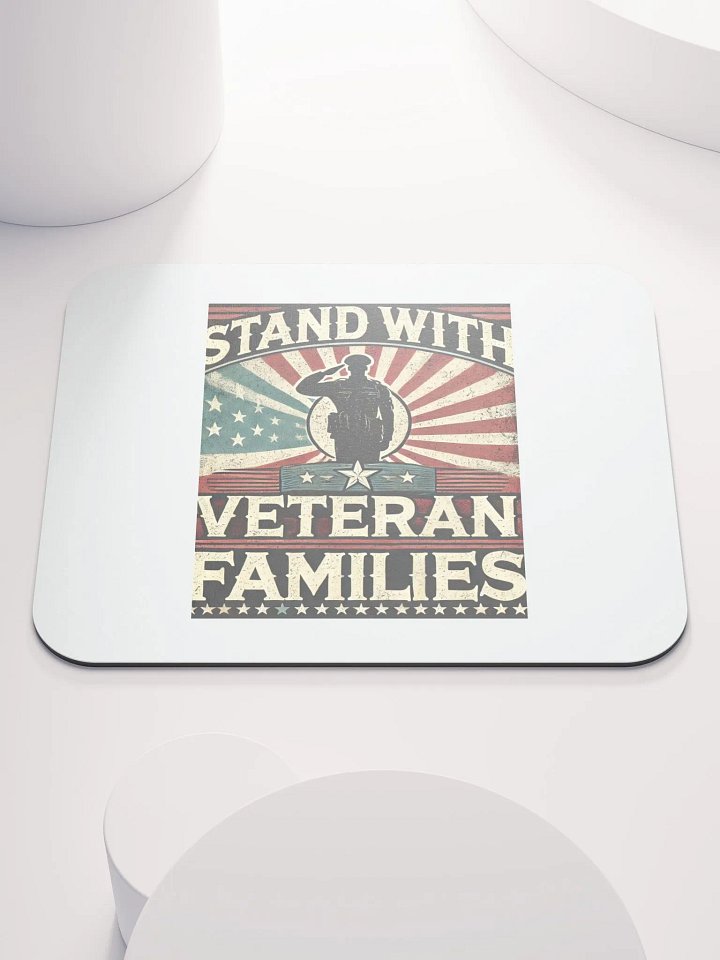 Veteran Salute Mouse Pad product image (1)