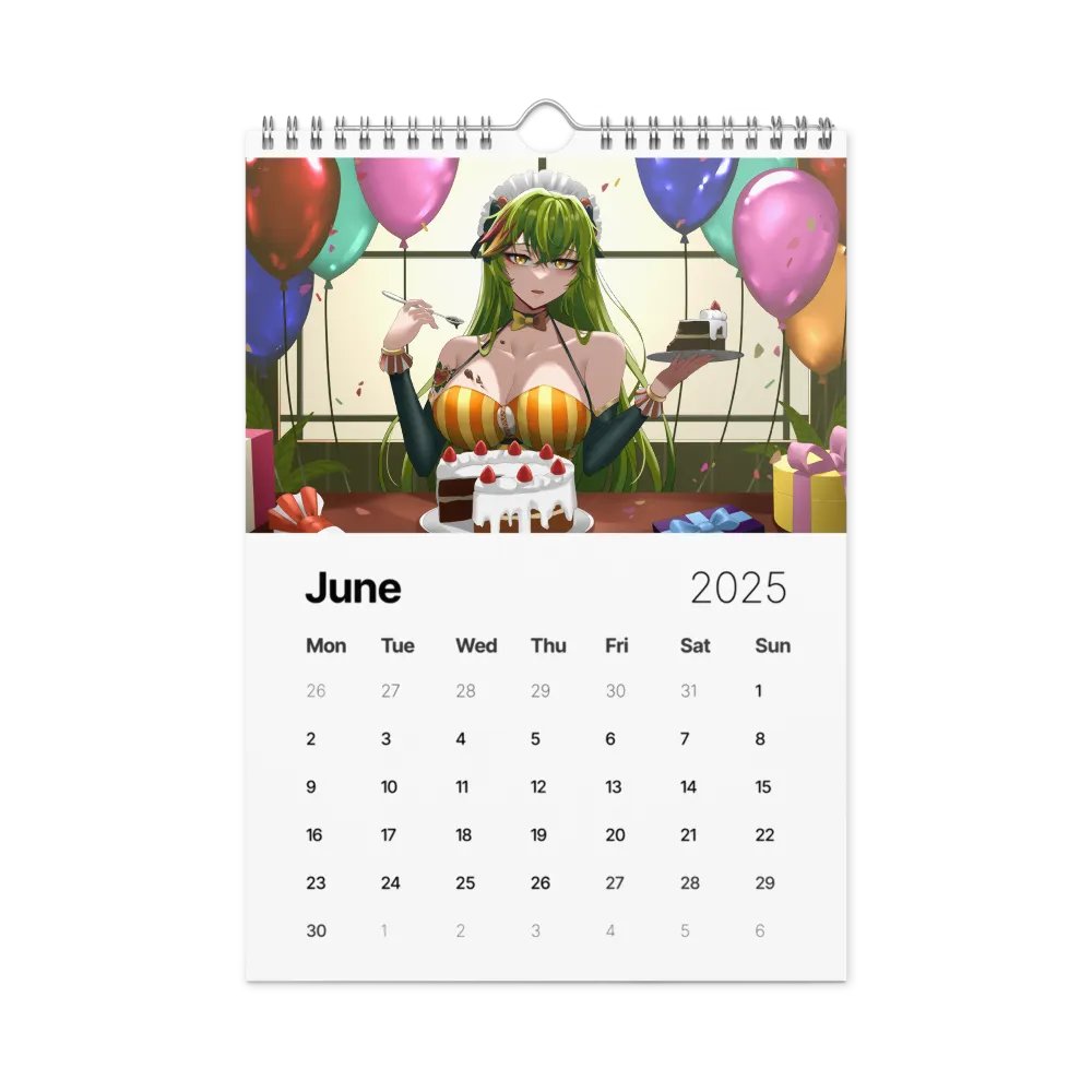 2025 Official Meat Mommy Wall Calendar product image (9)