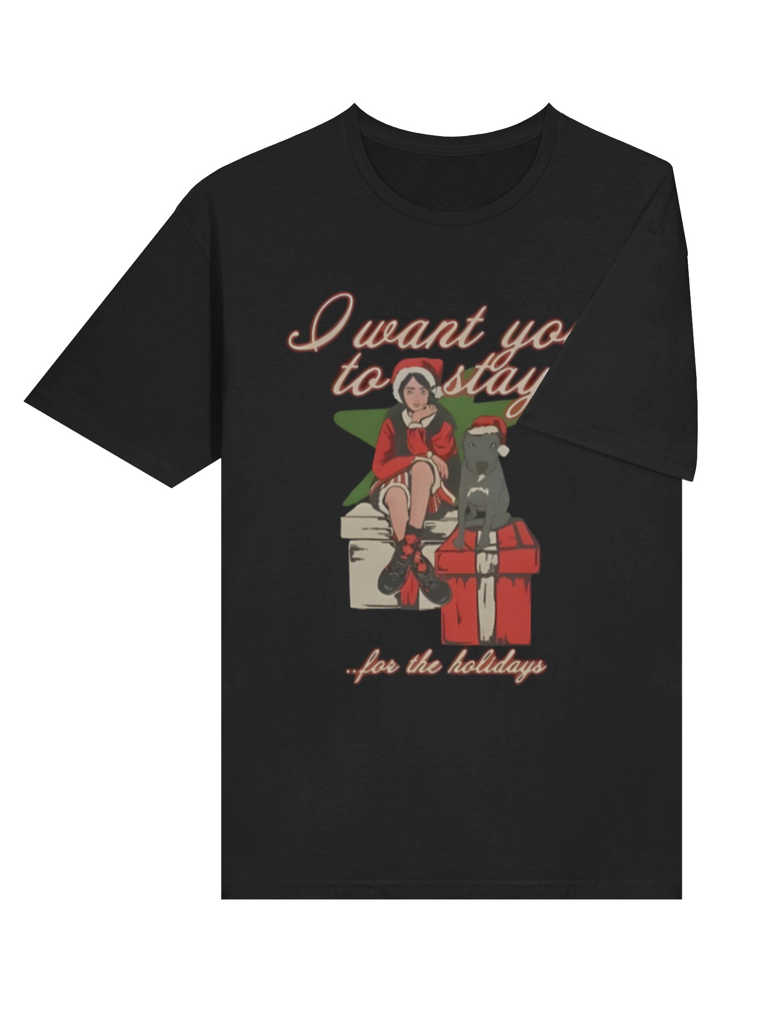 I Want You To Stay For The Holiday Billie Eilish Shirt product image (4)