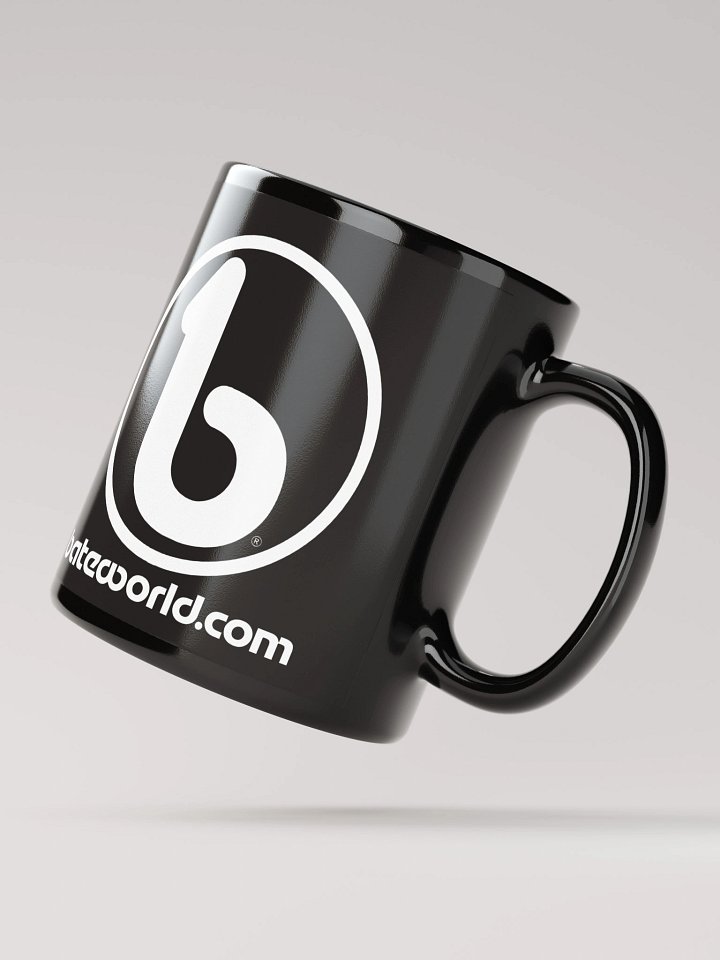 BateWorld.com Coffee Mug in Black/White product image (1)