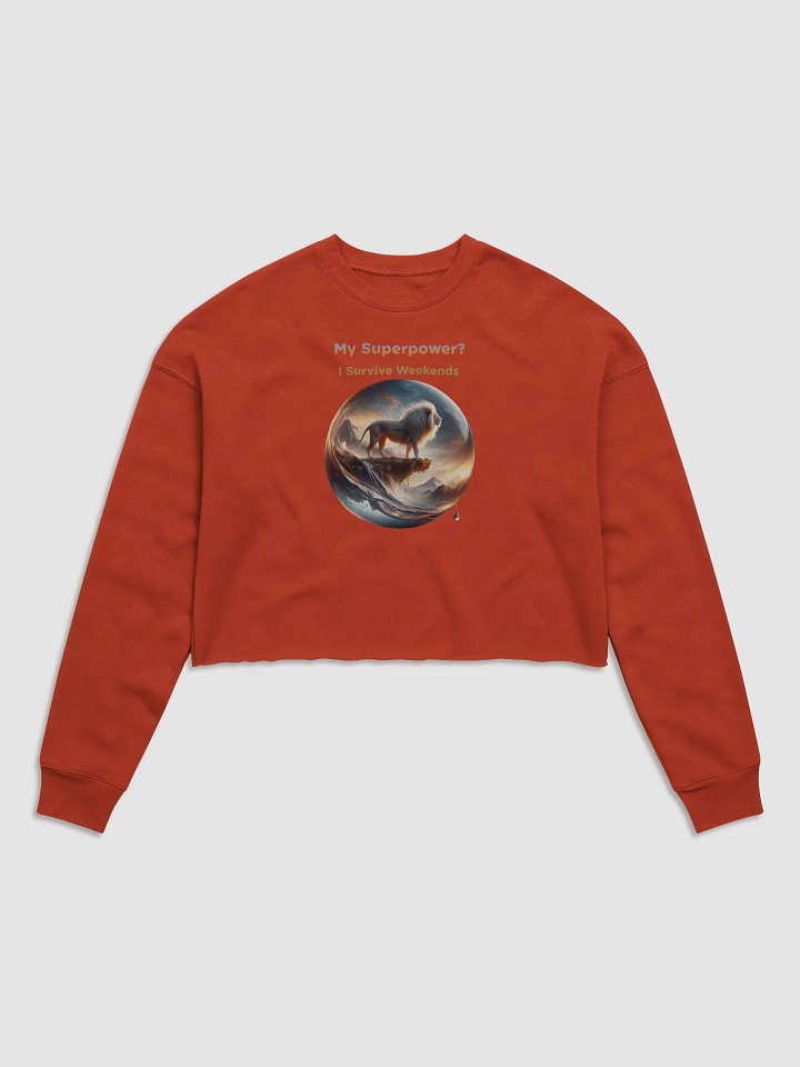 Majestic White Lion Glow Fleece product image (3)