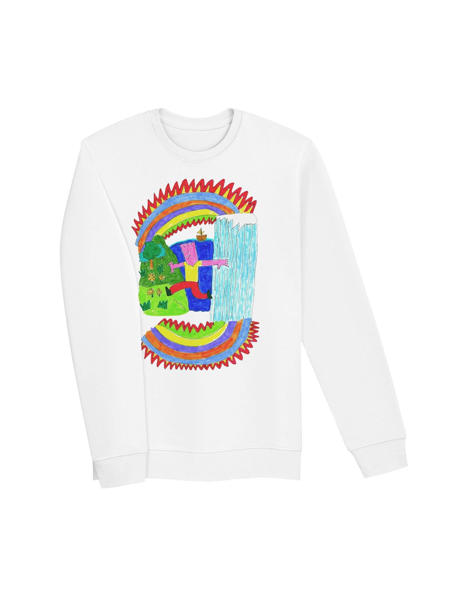 Abstract Lands Beyond Unisex Eco Sweatshirt product image (34)