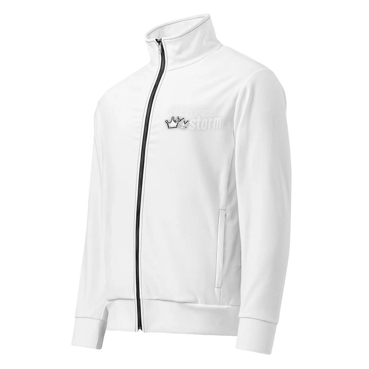 Perfect Storm White on White Track Jacket Oasis Edition product image (1)