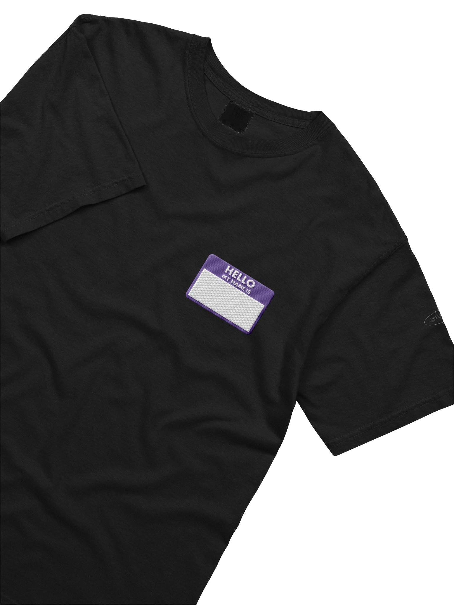 Name Tag Tee: Purple Block product image (5)